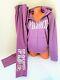 BLING Victoria Secret Pink LOGO ZIP SWEAT SHIRT HOODIE BOYFRIEND PANT SET M L XL