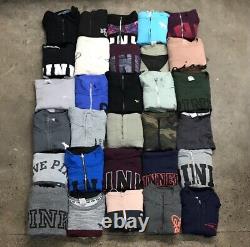 Lot 30 Sweatshirts Womens Victorias Secret PINK Mixed Sizes Wholesale Reseller