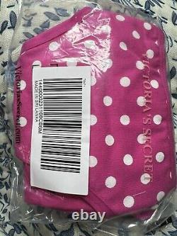 NWOT Victoria's Secret PINK Polka Dot Vintage 2008 M Bikini Panties Orig Pkg