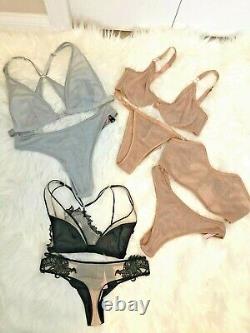 New Victoria' Secret Lot 56 Not Pink Wholesale Bra 28/panty 28 Random Style Size