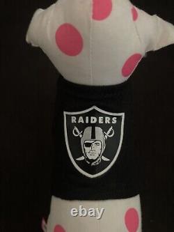 Oakland Raiders Pink Victorias Secret Mini Dog NFL NWT