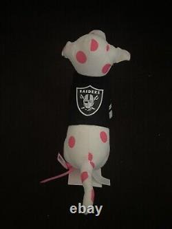 Oakland Raiders Pink Victorias Secret Mini Dog NFL NWT