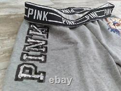 Pink Victoria Secret Sweat Shorts Tanktop SET SIZE XSMALL 28WAIST