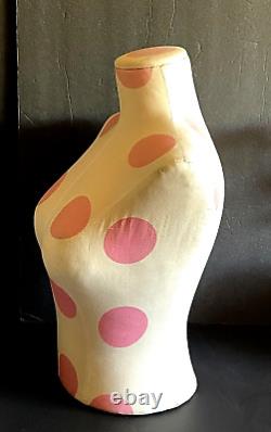 RARE Victoria's Secret Pink Pock dot Mannequin, 18.5 Tall