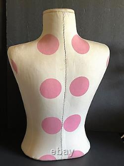 RARE Victoria's Secret Pink Pock dot Mannequin, 18.5 Tall