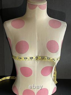 RARE Victoria's Secret Pink Pock dot Mannequin, 18.5 Tall