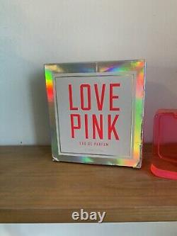 VICTORIA SECRET LOVE PINK 1.7 FL OZ EAU DE PARFUM SPRAY NEW BOX EDP VINTAGE Rare