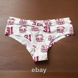 Victoria Secret Bikini Panties Pink Dog Bama M Vintage 2011 Nwt Rare Big Al