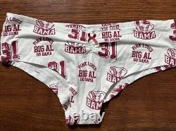 Victoria Secret Bikini Panties Pink Dog Bama M Vintage 2011 Nwt Rare Big Al