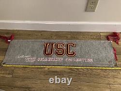 Victoria Secret PINK USC Trojans Collegiate Collection Banner RARE READ