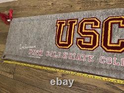 Victoria Secret PINK USC Trojans Collegiate Collection Banner RARE READ