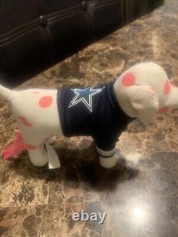 Victoria Secret Pink Dallas Cowboys Rare Collector Mini Dog NFL