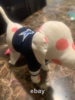 Victoria Secret Pink Dallas Cowboys Rare Collector Mini Dog NFL Rare