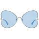 Victoria Secret Pink PK0012 16X Blue Metal Butterfly Pink Sunglasses 59-18-140