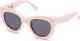 Victoria Secret Pink PK0034 72A Pink Round Cat Eye Women Sunglasses 51-21-145