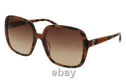 Victoria Secret Pink VS0058 52F Brown Butterfly Women Sunglasses Frame 58-18-140