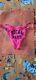 Victoria Secret Pink Vintage Vstring Very Rare