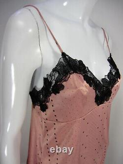 Victoria Secret sleeveless size M Medium Sleepwear Polka Dots Dray Rose Color