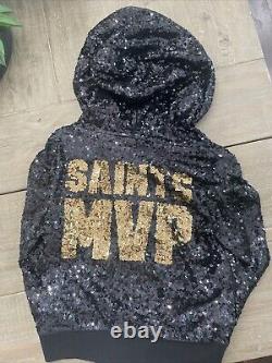 Victoria Secrets Pink Saints Sequins Hoodie