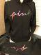 Victoria secret pink Large Rainbow Bling Sweat & Hoodie Set NEW S