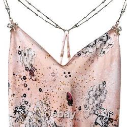 Victorias Secret Astrology Zodiac Dreams Pearl Crystal Bow Satin Slip Medium