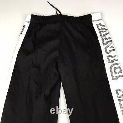 Victorias Secret PINK Bling Boyfriend XSMALL Pants/Sweatpants Black/White BLING