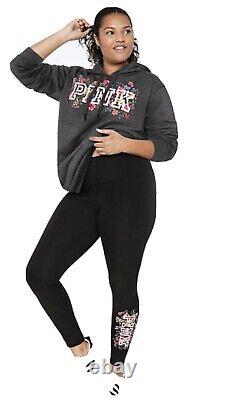 Victorias Secret PINK Hoodie & Leggings Set? Pullover Sweatshirt 2PC XL