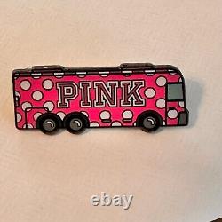 Vintage PINK Victoria Secret bus pin