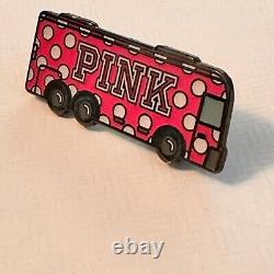 Vintage PINK Victoria Secret bus pin