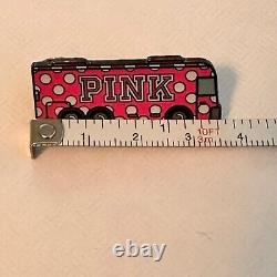 Vintage PINK Victoria Secret bus pin