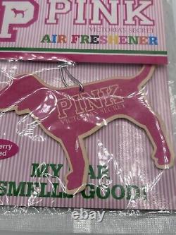 Vintage Victorias Secret PINK Car Magnet & Car Air Freshener New